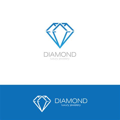 logo设计、钻石logo、宝石logo、珠宝、立体logo、写实logo、logo、戒指logo、科技logo、商务logo、蓝色科技 ...