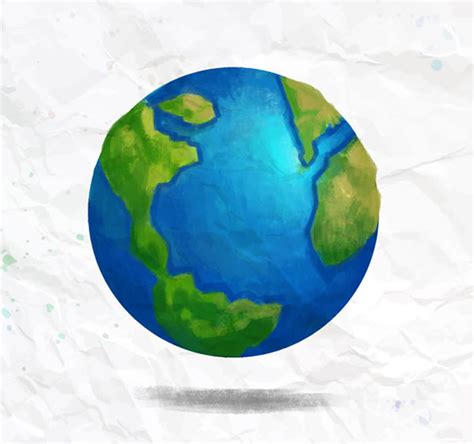 蓝色星空地球世界地球日4月22日公益海报背景免费下载 - 觅知网