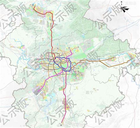 南宁市轨道交通线路图（1-4号线）|平面|其他平面|jay3005 - 原创作品 - 站酷 (ZCOOL)