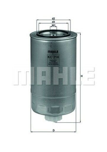 Mahle Original KC 214 fuel filter for IVECO truck for sale Germany ...
