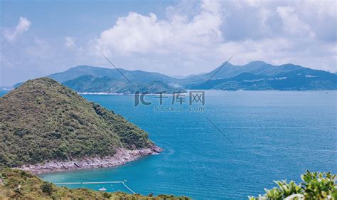香港夏天的海高清摄影大图-千库网