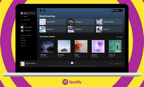 Spotify rolls out a new desktop and web player design with support for ...
