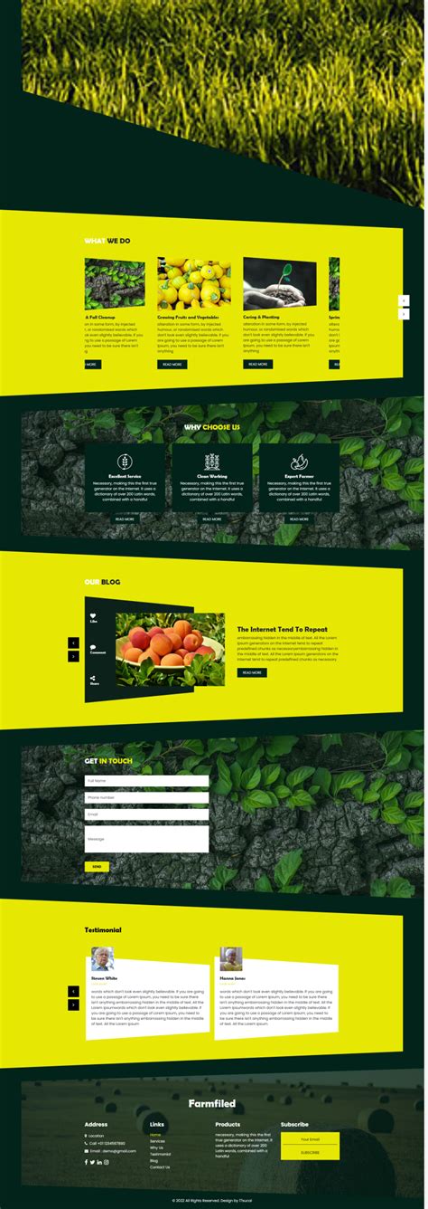 生态农业网页设计|网页|企业官网|萨米诺奇 - 原创作品 - 站酷 (ZCOOL)