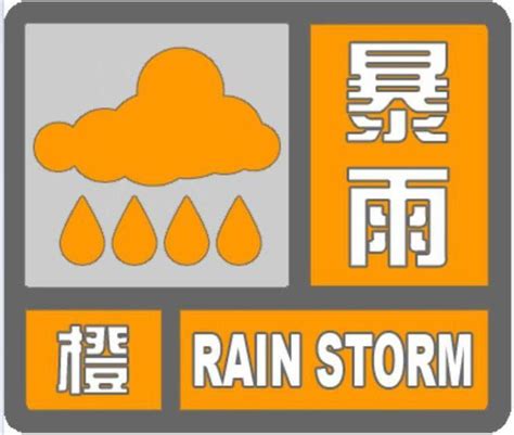 暴雨预警信号科普防汛应急简约模板-样式模板素材-135平台