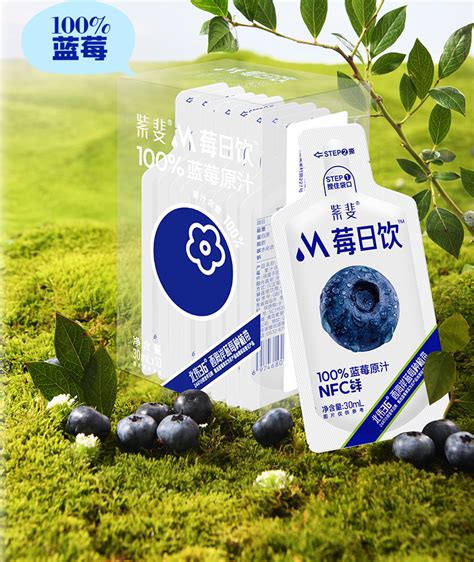 【紫斐 莓日饮】蓝莓原浆蓝莓汁NFC新鲜蓝莓果汁300ml厂家直销-阿里巴巴