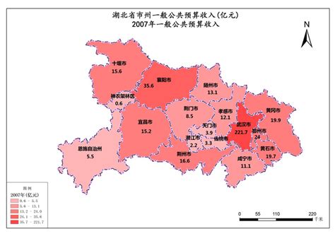 湖北省2008年一般公共预算收入-免费共享数据产品-地理国情监测云平台