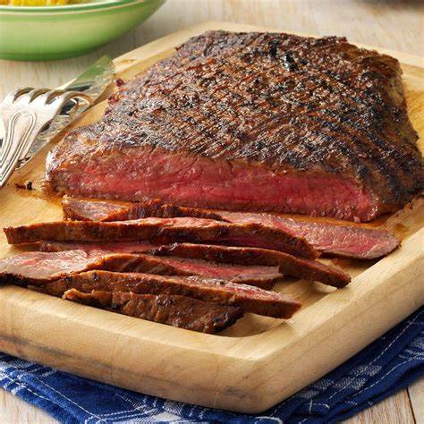 Easy Marinated Flank Steak Recipe | Taste of Home