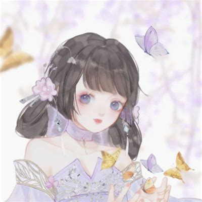 温柔清冷短发女生头像