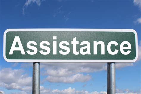 Assistance - Free of Charge Creative Commons Highway sign image