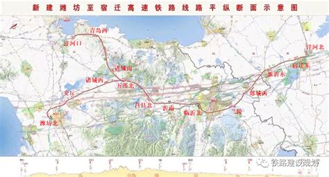 京沪高铁二线经过泰州，转入北沿江高铁……（附路线图）_铁路