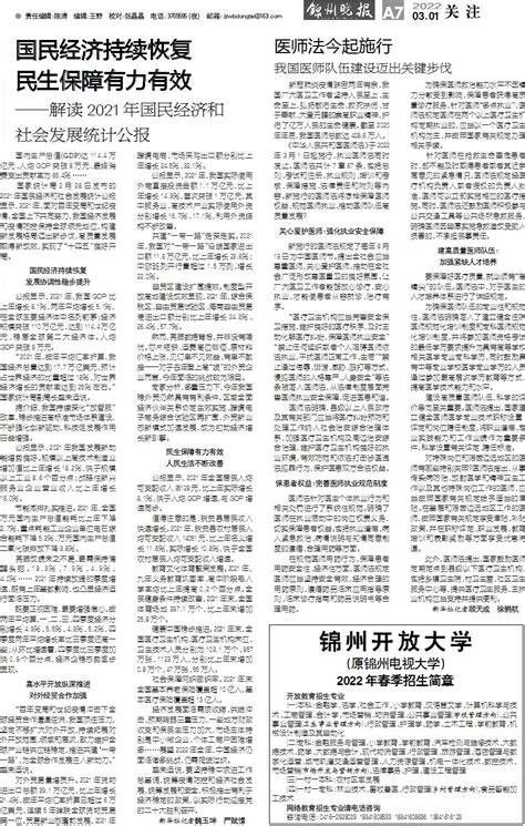 锦州晚报20220301 - 锦州晚报 - 锦州新闻网 - Powered by Discuz!