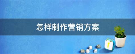 企业网络营销计划方案