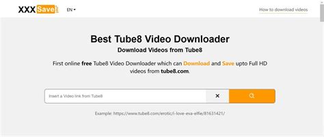 【安全＆無料】Tube8動画をダウンロードする方法
