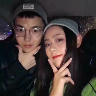非主流双人男女合照头像