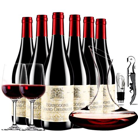 法国原瓶进口红酒 勃艮第大区AOC 路易亚都世家勃艮第黑皮诺干红葡萄酒
