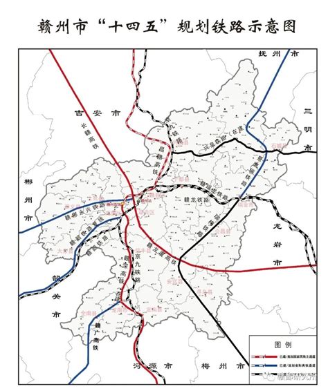 赣州地铁线共规划4条 ，中心城区全覆盖，具体路线曝光！_大道