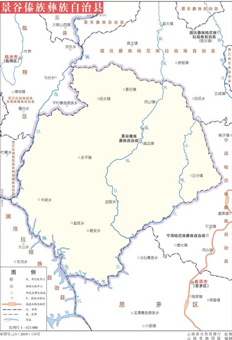 各大普洱茶山地区地图（值得收藏）