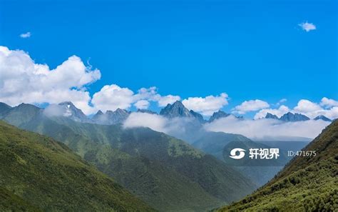 四川省甘孜州新龙县措卡湖建筑自然风光 图片 | 轩视界