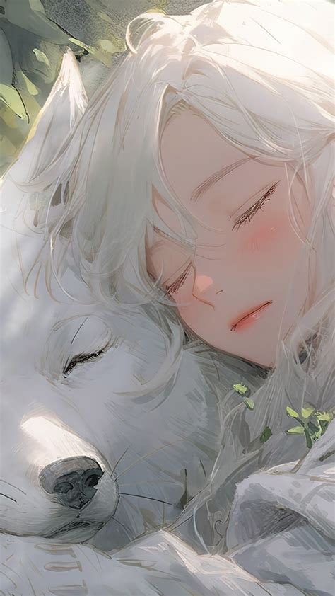 美女与狼图片