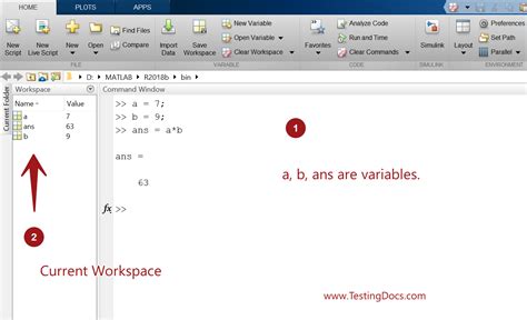 How To Define Variables In Matlab