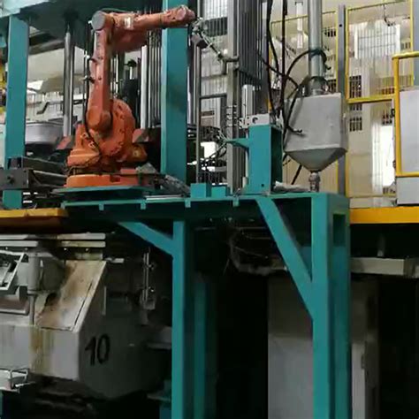 机器人浇铸集成项目_机器人系统集成设备_苏州启扬电子有限公司