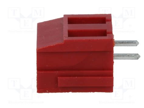 PCB terminal block; angled 90°; 7.5mm; ways: 2; on PCBs; 2.5mm2 | Teval ...
