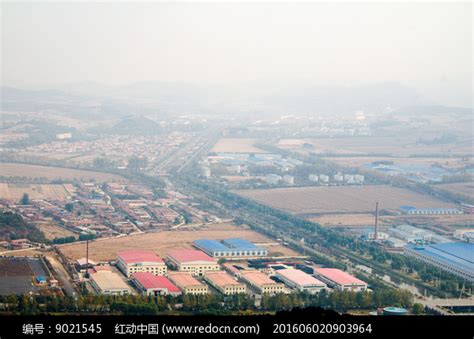 俯瞰老官台工业园区高清图片下载_红动中国
