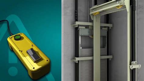 无机房结构电梯的返绳轮中置上梁的制作方法