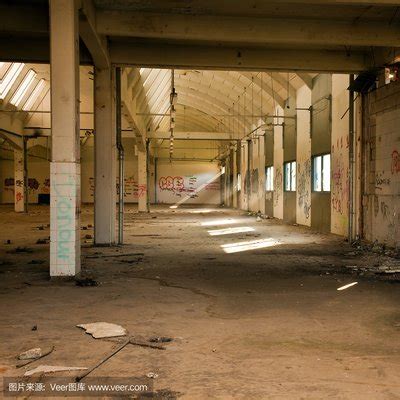 废弃的旧废弃工厂城市勘探鱼眼照片摄影图片_ID:148637664-Veer图库