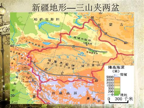 塔里木盆地地图图片