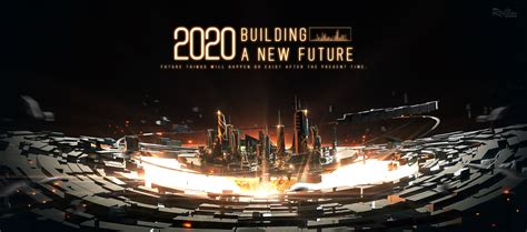 2020 筑造全新未来 KV|平面|海报|至尊宝_Rick - 原创作品 - 站酷 (ZCOOL)