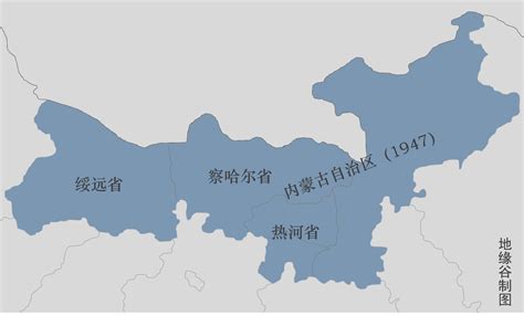 内蒙古的区划变迁，5大自治区之一，如何形成了12个地级区划？