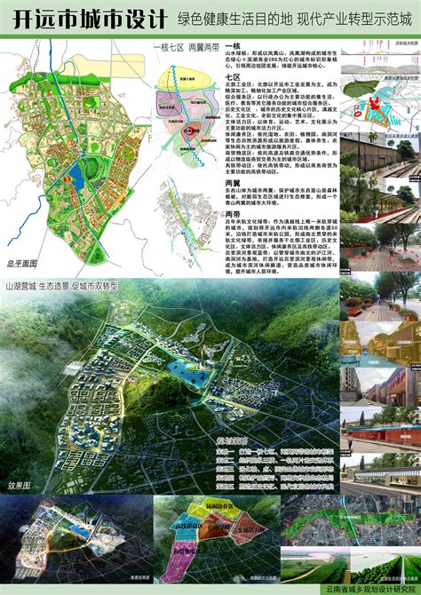 开远市七星湖片区城市设计 - 云南省城乡规划设计研究院