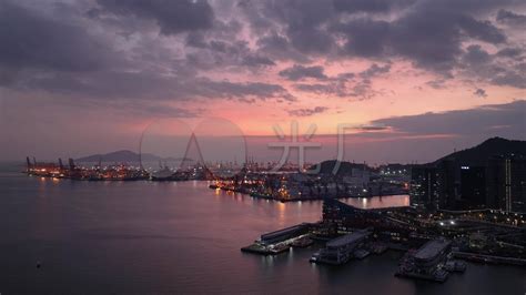 深圳南山蛇口招商邮轮母港晚霞延时_3840X2160_高清视频素材下载(编号:8979133)_实拍视频_光厂(VJ师网) www.vjshi.com