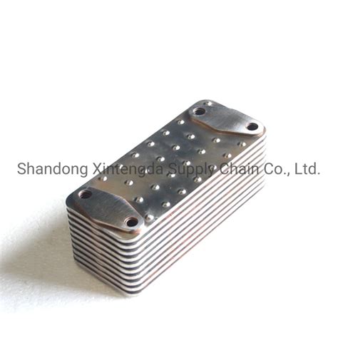 High Quality Diesel Engine Oil Cooler Core 3695682 3692476 for Futian ...
