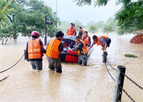 湖南江永县：洪水中的救援|江永县|永州市|湖南省_新浪新闻