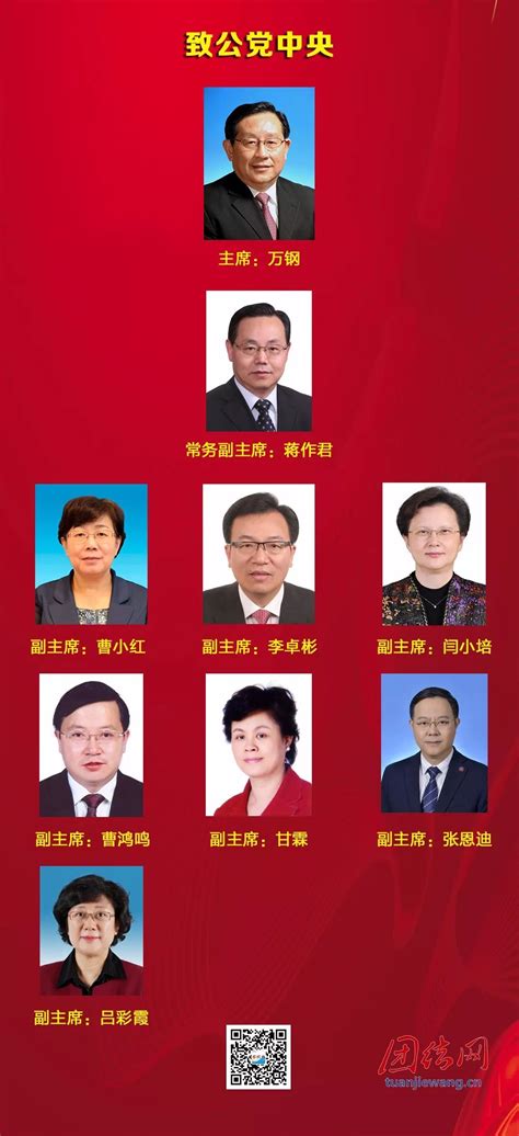 八个民主党派新一届中央主席、副主席，都有谁？（完整收藏版）-搜狐大视野-搜狐新闻