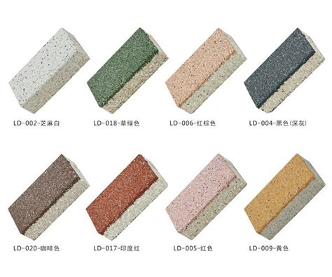 透水砖基本规格 透水砖颜色与种类- 中国陶瓷网行业资讯