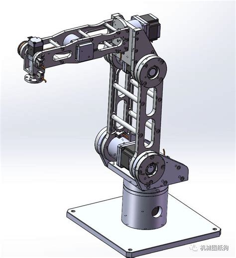 【机器人】humanoid-robot简易钣金人形机器人结构模型3D图纸 Solidworks_SolidWorks_机器人_钣金-仿真秀干货文章