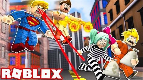 小格解说 Roblox 疯狂都市模拟器：全新超级英雄来袭！大战劫匪？