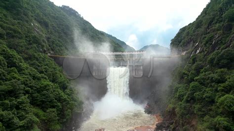 4K三峡大坝10个泄洪孔泄洪洪水_视频素材下载_编号:24488935_光厂(VJ师网) www.vjshi.com