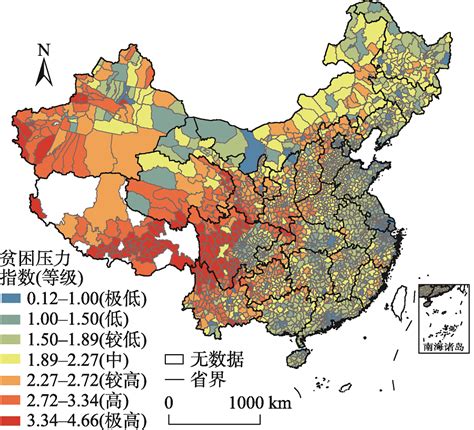 中国县域农村贫困的空间模拟分析