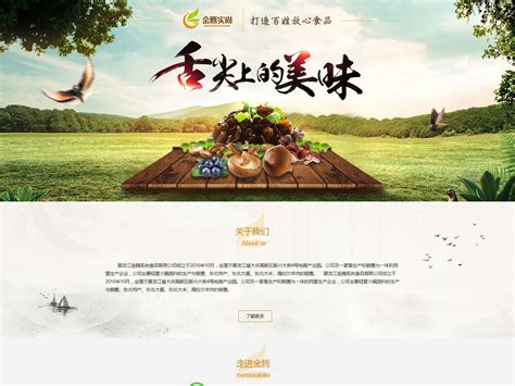 美食网页设计|UI|其他UI |大海lo - 原创作品 - 站酷 (ZCOOL)