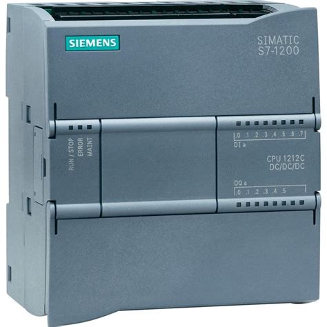 Siemens S7-1200 PLC CPU - 6 (Digital Input, 2 switch as Analogue Input ...