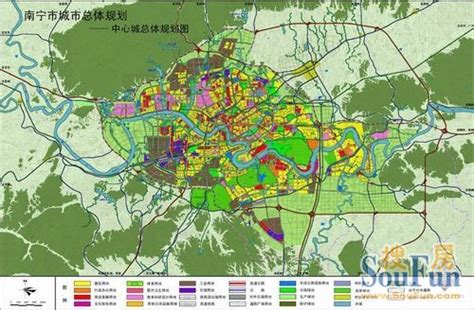 南宁2030年城市规划,南宁规划图,南宁2025城市规划(第6页)_大山谷图库