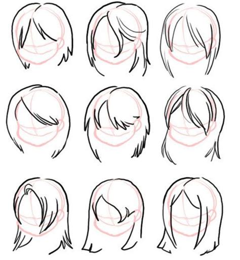 24款女生发型的画法 女生的头发怎么画简单示范[ 图片/3P ] - 优艺星