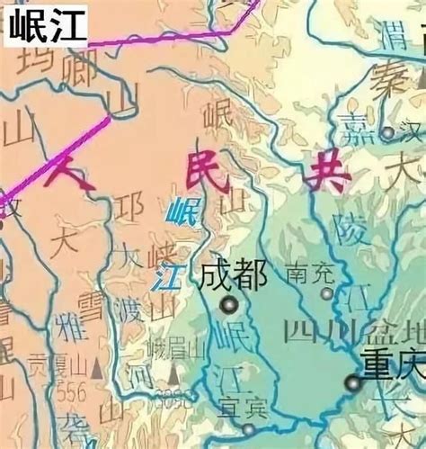 求长江支流图，要详细的图，注明哪是哪的。_百度知道