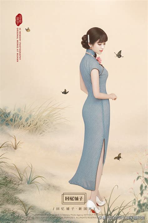 熊黛林旗袍高清图片