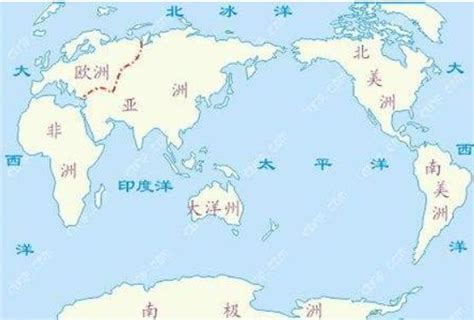 七大洲以及四大洋的分布图，谁有？