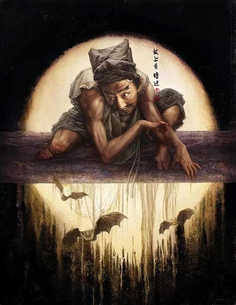 插画家张墨一《西游记》作品图片